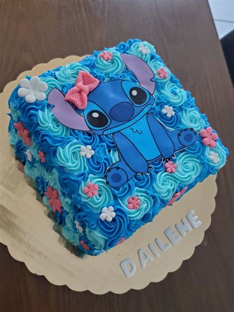 Pin By Jennifer Kintner On Lillys Stitch Cake Lilo And Stitch Cake Disney Birthday Cakes