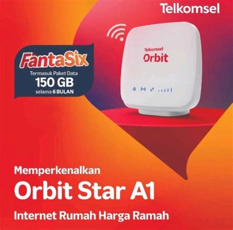 Jual Modem Telkomsel Orbit Star A1 Fantasix 4g Router 150gb Di Seller