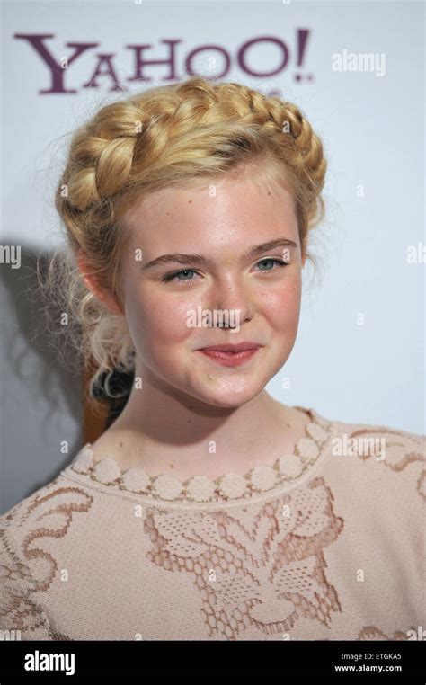 Los Angeles Ca October 24 2011 Elle Fanning At The 15th Annual