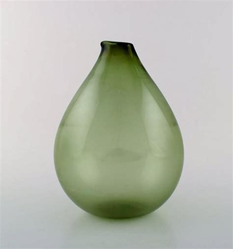 Blomkulla Swedish Art Glass Jug By Kjell Blomberg For Gullaskruf 1963