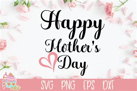 Happy Mothers Day Mothers Day Sign 354608 Svgs Design Bundles