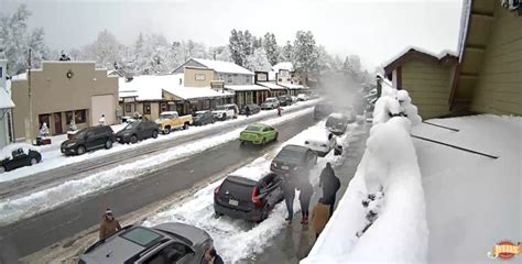 There Is Snow In Them There Mountains Of Julian Ca San Diego Web Cam