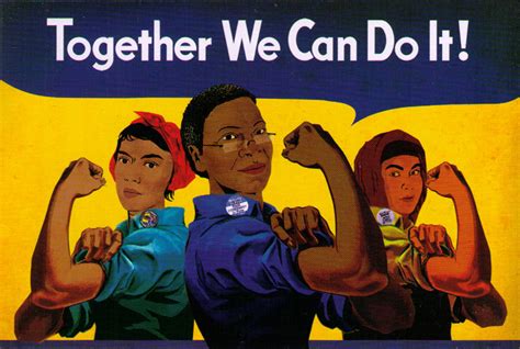 They want to know how it will disrupt their industry and how they can use it to reinvent their own. Together We Can Do It! - Postcard | Peace Resource Project