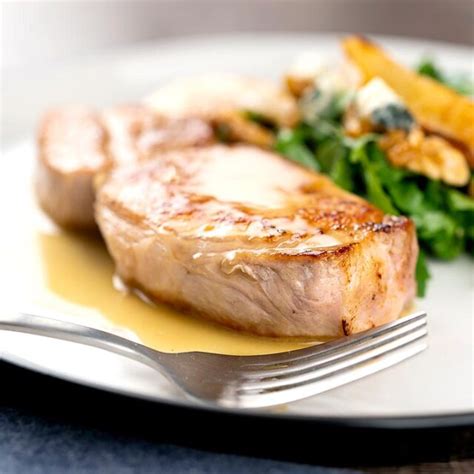 Pork Loin Steaks In A Simple Cider Butter Sauce Krumpli