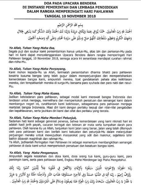 Contoh Doa Untuk Hari Guru