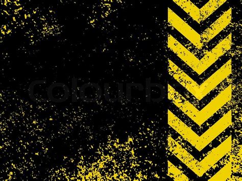 A Grungy And Worn Hazard Stripes Texture Eps 8 Vector