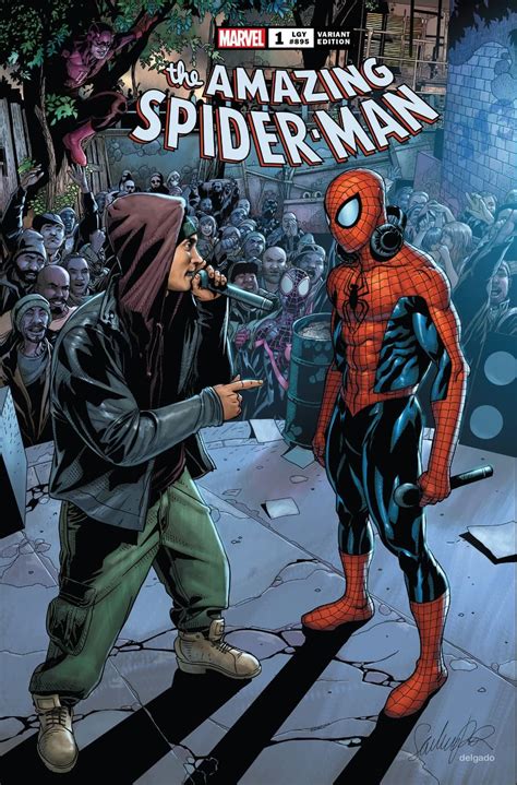 Marvel Features Eminem On Spider Mans Limited Edition Comic Book Cover