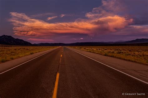 Highway Sky - Smokey Sunset | Geraint Smith Photography