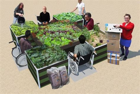 Wheelchair Accessible Planters Smart Planter