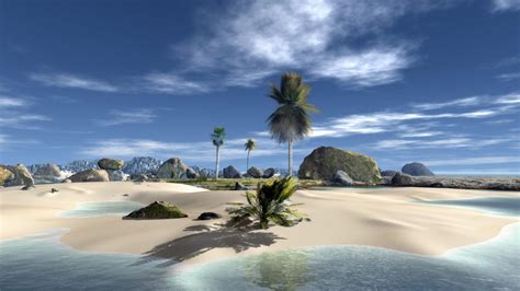 Summer Beach Background - Wallpaper, High Definition, High Quality