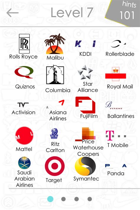 Level 7 Logos Quiz Game Answers For Iphone, Ipad, Ipod ...