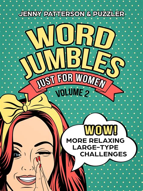 Large print word puzzles for adults, jumble word puzzle books, word puzzle game (paperback)(large print). Relaxing large-type word jumble puzzles geared toward ...