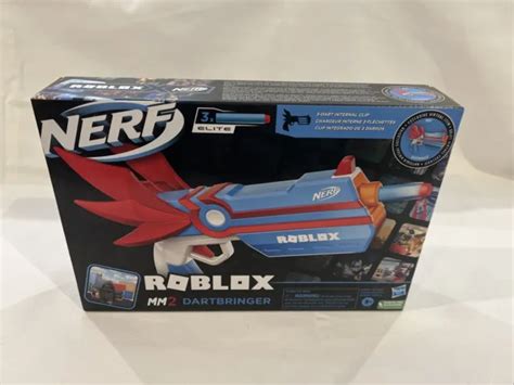 Nerf Roblox Mm2 Dartbringer Blaster W3 Elite Nerf Darts And Mm2
