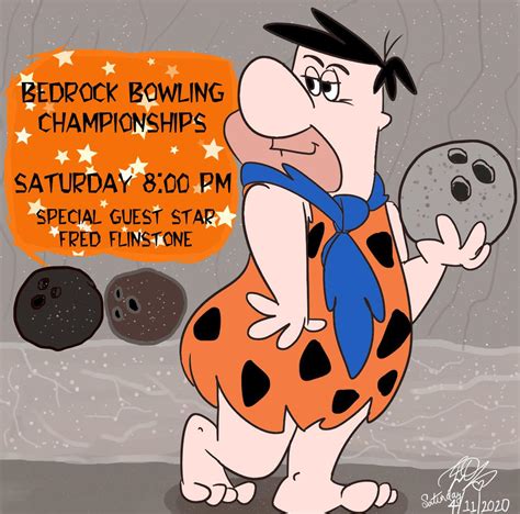 Bowling Champion Fred Flintstone By E Ocasio On Deviantart