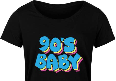 Nineties Baby 90s Birthday Tshirt Design Free Svg File For Members