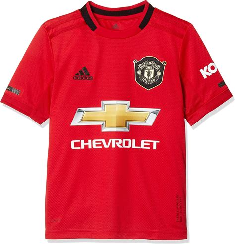 Adidas Childrens Manchester United Home Mini Kit Uk Clothing