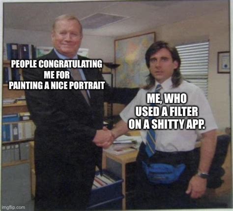 The Office Handshake Memes Imgflip