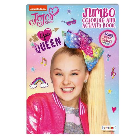 Jojo Siwa Value Jumbo Color & Activity 80pg Book - Walmart.com