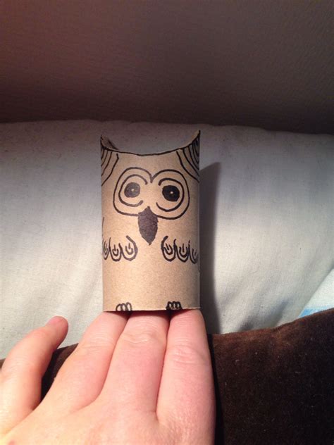 First Try Toiletpaper Roll Owl Creative Kids Toilet Paper Roll Diy