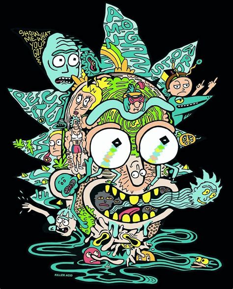 We hope you enjoy our growing collection of hd images to use as a background or home please contact us if you want to publish a rick and morty psychedelic wallpaper on our site. Rick and Morty Trippy Spaceship Wallpapers - Top Free Rick ...