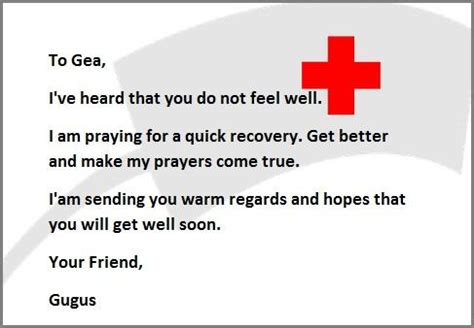 See more of surat pendek on facebook. Contoh Surat Untuk Teman Yang Sakit Dalam Bahasa Inggris ...