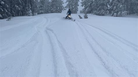 Winter Has Finally Made It To Oregon Rsnowmobiling