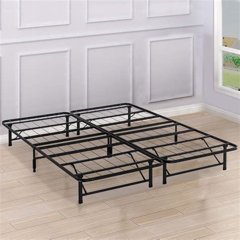 Wayton 14 Inch Quick Base Metal Mattress Platform Bed Frame Foundation