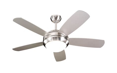 The masses are providing positive reviews because of its range of styles, looks and curved blades. Monte Carlo Discus II Ceiling Fan - Build.com