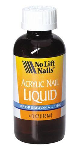 No Lift Nails Monomer Liquid 4 Fl Oz 118ml Acrylic Nails Acrylic