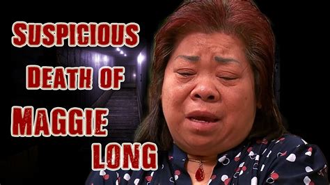 Suspicious Death Of Maggie Long Bailey Co Youtube