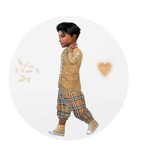 Fashion Highlights ♔ ★ Designer Set For Toddler Boys Ts4 ★ Sims 4
