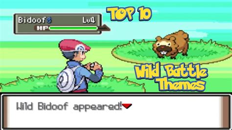 Top 10 Pokémon Wild Battle Themes Voted For By You Youtube