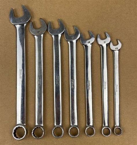 2 Snap On Wrench Sets Schneider Auctioneers Llc