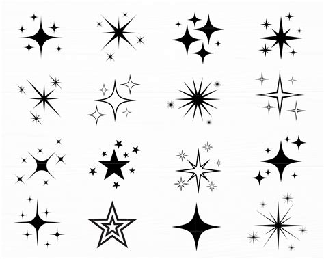 Buy Sparkle Stars Svg Bundle Star Cut File Stars Vector Sky Svg Online The Best Porn Website