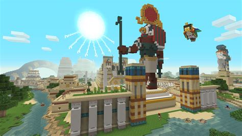 Minecraft Small Update Adds Egyptian Mythology Mash Up Pack
