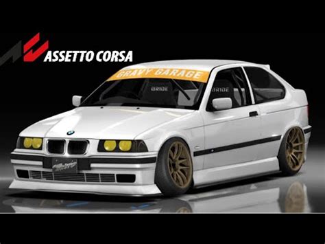BMW E M COMPACT RAW MOUNTAIN ROAD DRIFTING Assetto Corsa YouTube