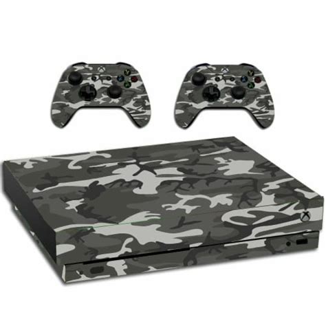 Vwaq Camouflage Xbox One X Skins Arctic Camo Vinyl Decal Wrap Xxgc14