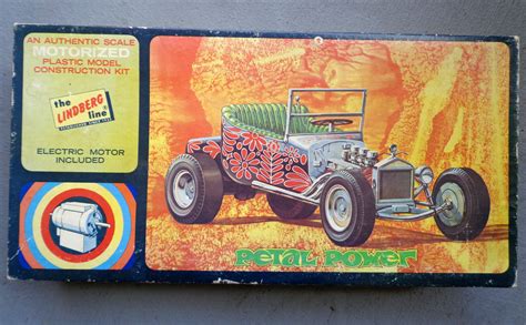 Vintage Lindberg Motorized T Roadster Model Kit Stores Ebay Rockabillyhoodlum Hotrod