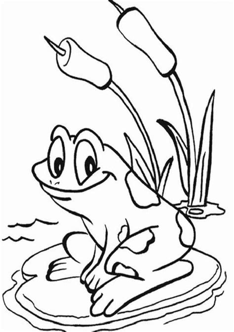 25 Free Frog Coloring Pages For Kids And Adults