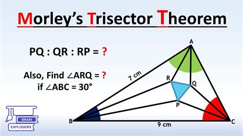 morley s miracle every triangle has equilateral triangle heart morley s trisector theorem
