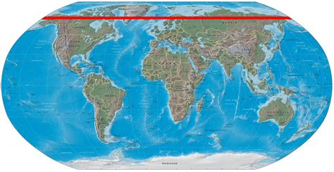 Fileworld Map With Arctic Circle Wikipedia