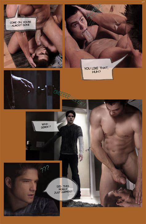 Post 4736693 Comic Derek Hale Dylan O Brien Fakes Stiles Stilinski Teen Wolf Tyler Hoechlin