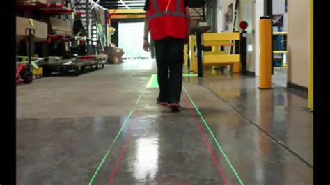 Iec Virtual Walkway Lane Lasers Redgreen Dock Right Led Laser Line