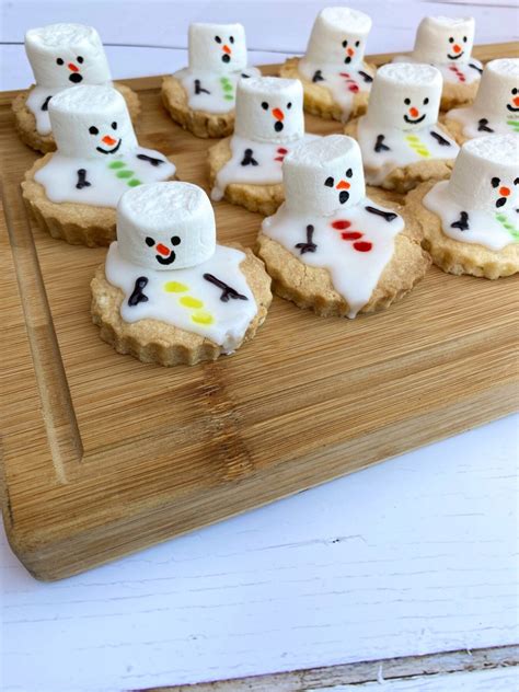 Melting Snowmen Cookies Gluten And Dairy Free