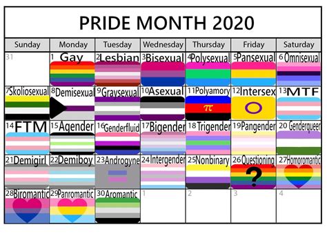 Pride Month Pride Month Calendar Pride Quotes Lgbtq Funny