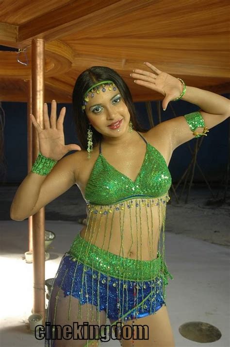 Desi Chudai South Indian Actress Nicole Hot Belly Show