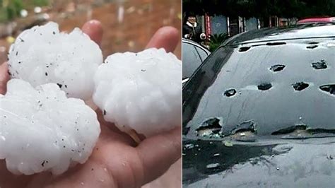 The Biggest Hailstones Compilation Simply Amazing Stuff