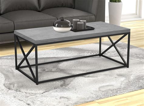 Buy Safdie And Co Living Room Coffee Coktail Tea Center Table 48 Lgray