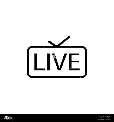 Live Now Template Stock Vector Images Alamy