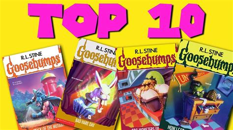 Top 10 Original Goosebumps Books Youtube